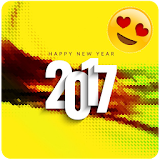 Happy New Year SMS Emoji 2017 icon