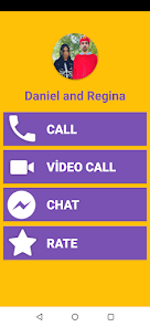 Captura 1 Daniel and Regina Fake Video C android