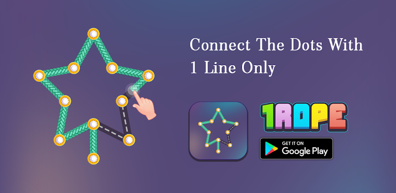 One Line Puzzle - One Rope
