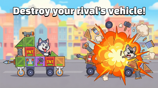 Pup Crash:DIY Racing Cars ekran görüntüsü