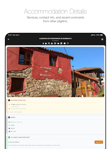 Wise Pilgrim Camino Primitivo screenshot 12