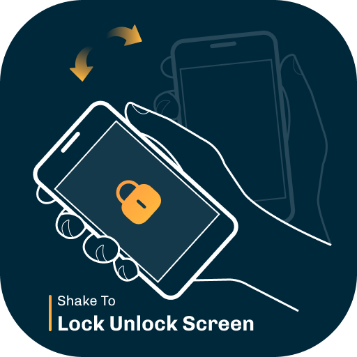 Shake To Lock Unlock Screen Logo