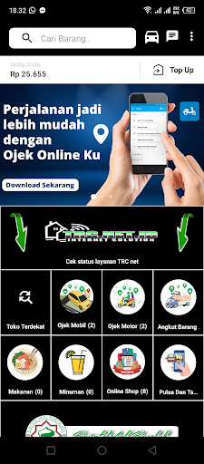 Android application TRC Go screenshort