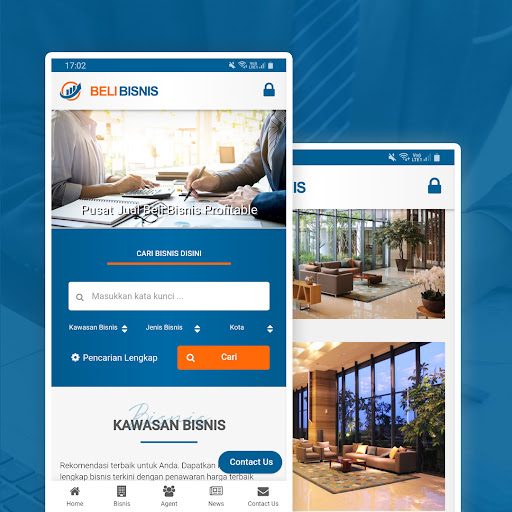Android application Jual Beli Bisnis screenshort