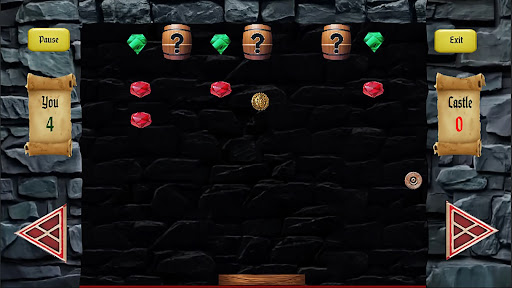 Android application Medieval Bricks Breaker screenshort