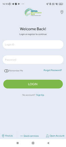 Android application NMFB Mobile screenshort