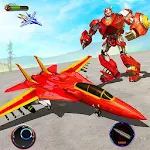 Cover Image of Descargar Flying Jet Robot Transform Airplane Robot Games 1.0.3 APK