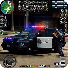 Police Chase Car 3d Simulator MOD