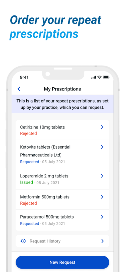 myGP® - Book GP appointments Screen 3