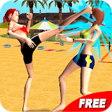 Volleyball Beach Girl Fight icon