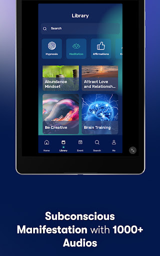 Screenshot of Believe: Hypnosis to Manifest