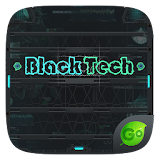 Black Tech GO Keyboard Theme icon