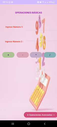 Android application TuttiMath screenshort