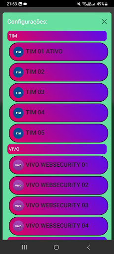 NOXNET Screen 2