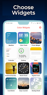 Widgets iOS 15 – Color Widgets MOD APK (Premium Unlocked) 7