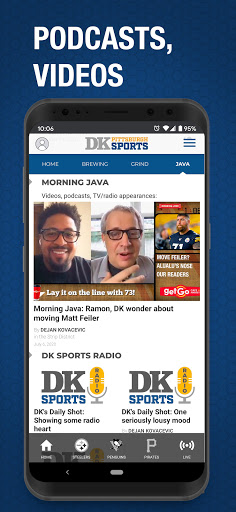 DK Pittsburgh Sports Screen 3