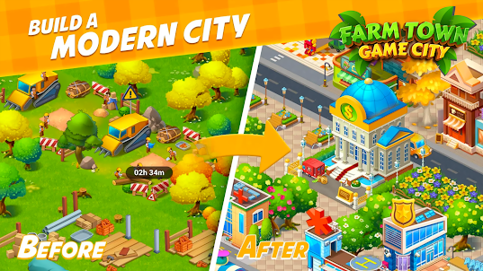 Farm Town Game City