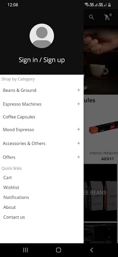Mood Espresso Screen 2