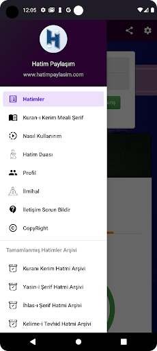 Hatim Paylaşım Screen 3