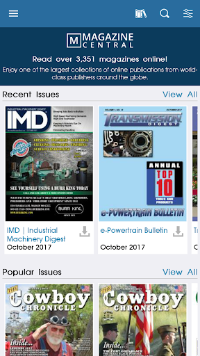 Magazine Central Screen 2