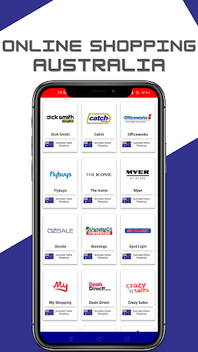 Australia Online Shopping App Screen 2