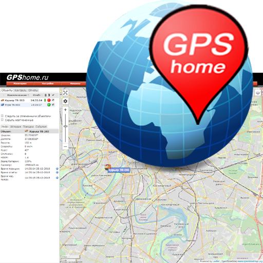 GPShome Tracker logo