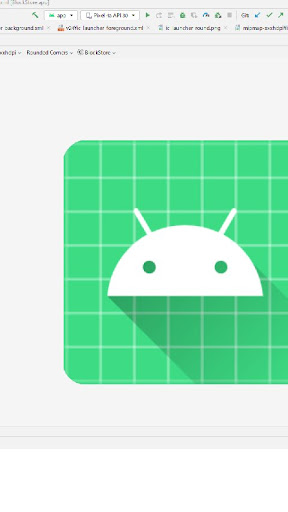 Android application BlockStoreサンプル screenshort