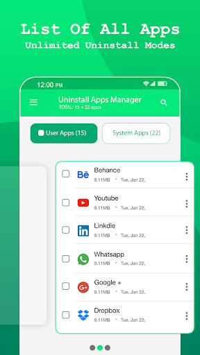 Android application Apps Uninstall & Fast Remover screenshort