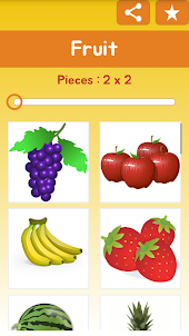 Kids Jigsaw Puzzle: Fruit