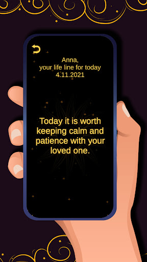 Android application Palmistry by photo screenshort