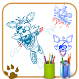 Easy Draw Foxy FNAF icon