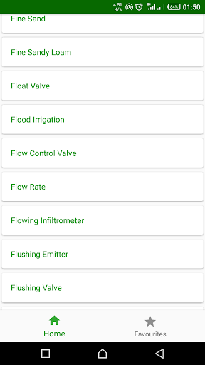 Android application Agricultural Engineering Dicti screenshort