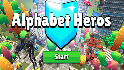 Android application Alphabet Heroes screenshort