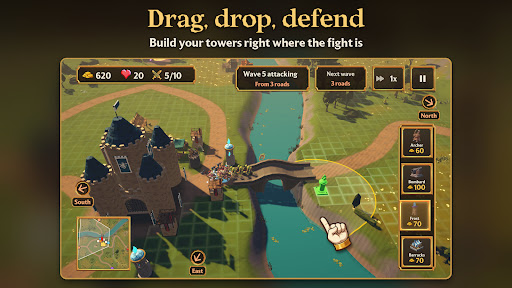 Roadsend: Tower Defense screenshot