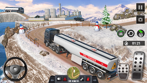 Oil Truck Games: Driving Games Screen 2