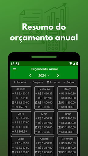 Sobrou - Controle de Orçamento Screen 2