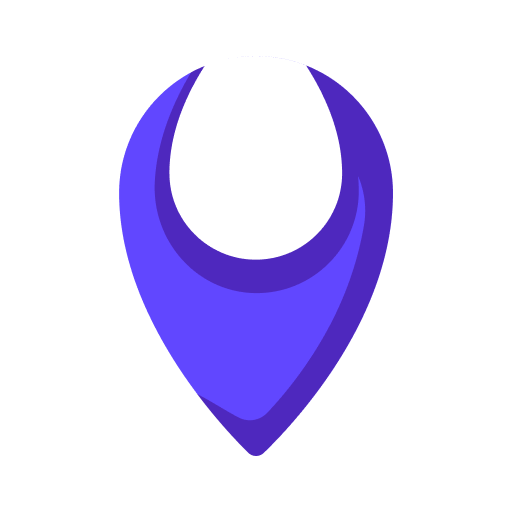 On Map:Locate your friends GPS logo
