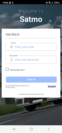 Android application Satmo screenshort