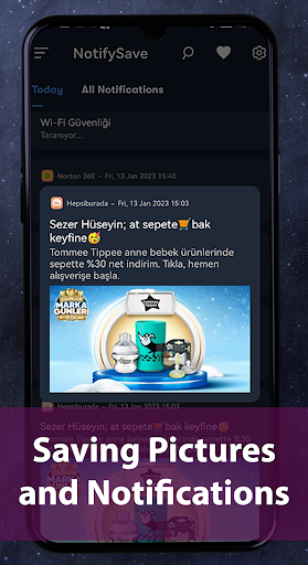 Notify - Messages Saver Screenshot 1 - AppWisp.com