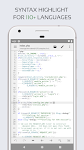 screenshot of Code Editor - Compiler & IDE