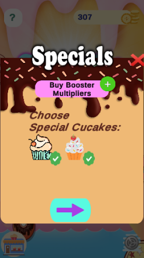 Cupcake Match 3- Match 3 Games Screen 3