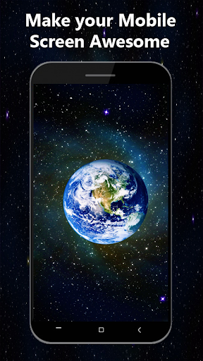 Android application Galaxy Planet Wallpapers screenshort