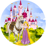 Princess Rapunzel & Maximus raiponce jungle advent icon