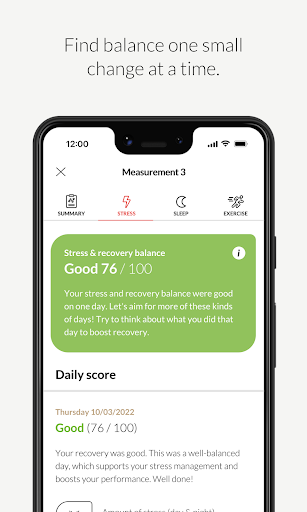 Firstbeat Life Screen 2