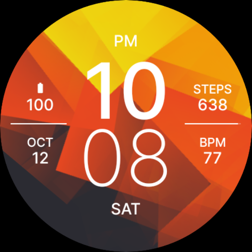 Fire Fit Watch Face Logo