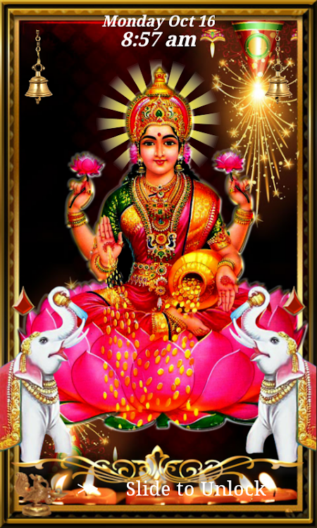 Lakshmi Devi Temple Lock Scree by Bhakti App Store - (Android Apps) — AppAgg