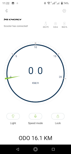 Android application MS Energy e screenshort