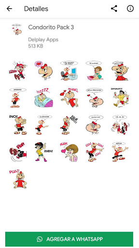 Condorito Stickers - Wasticker Screen 3