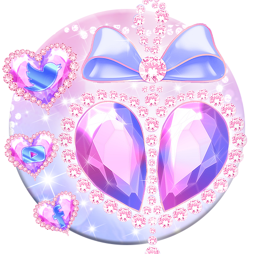 Crystal Heart Launcher Theme L  Icon