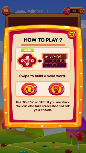 Candy Word Connect MOD APK 7